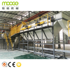 Dewatering Plastic Film Recycling Machine HDPE Washing Line 5000KG/H